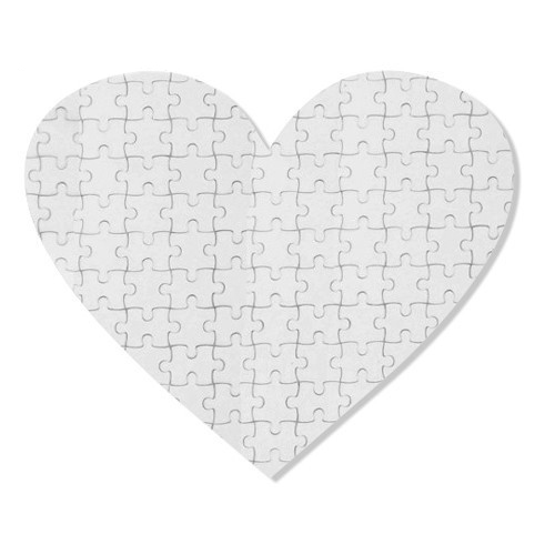 Puzzle srdiečko